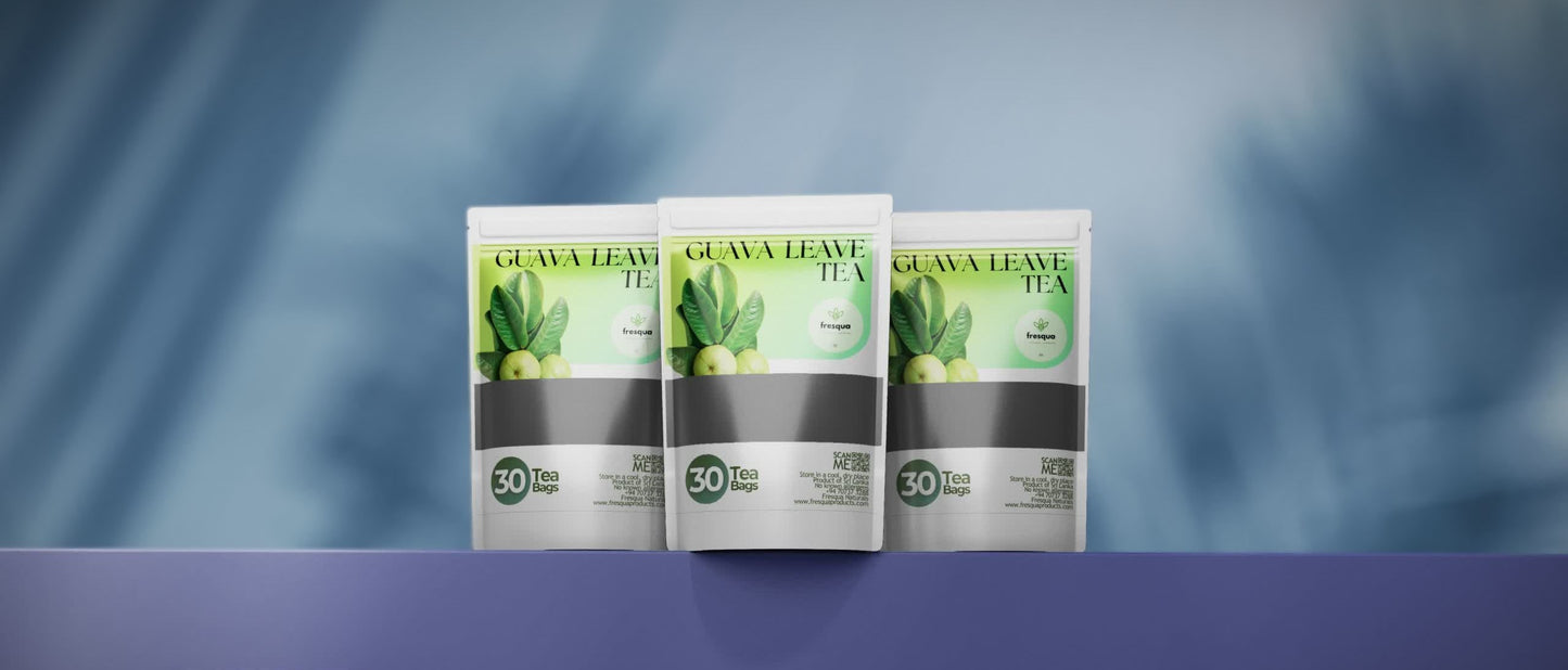 Fresqua Guava Leaf Wellness Tea - 30 Tea Bags